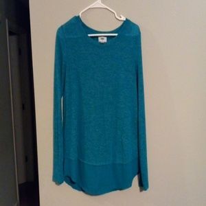 Old Navy oversized long sleeved shirt size XS